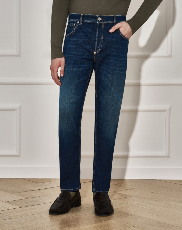 Reggae jeans in stretch denim