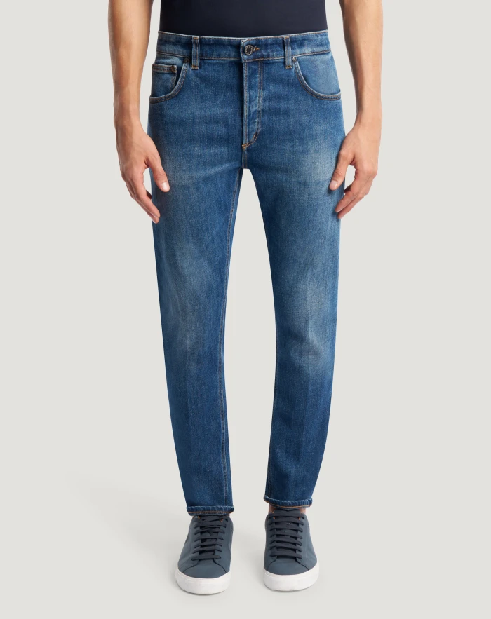 Jeans Reggae in denim loose