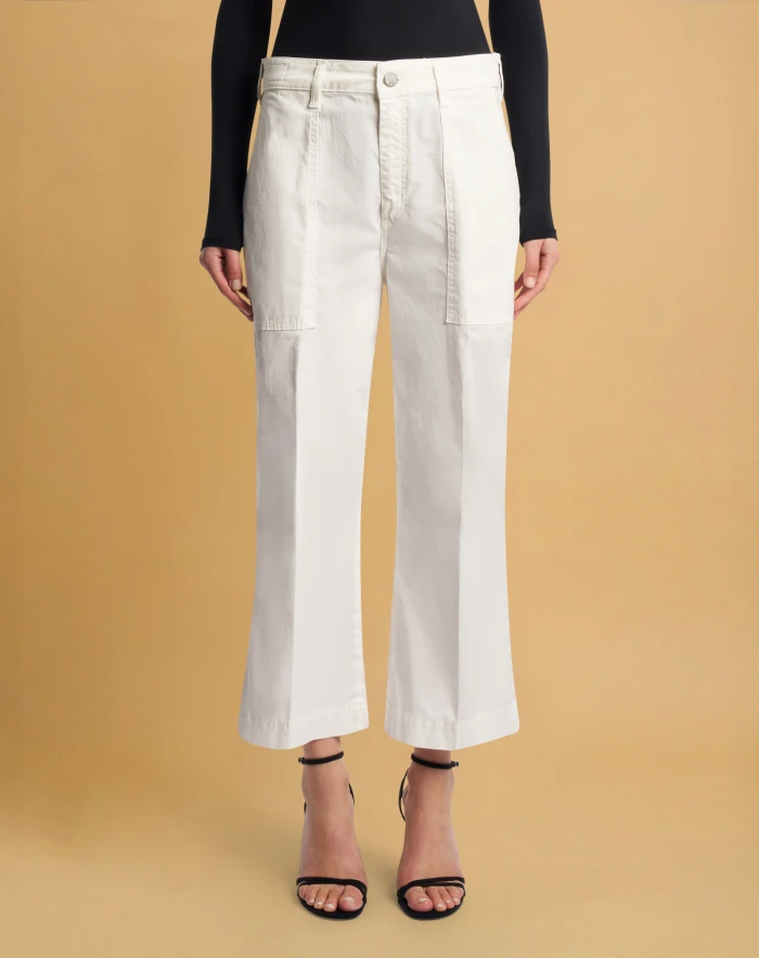 Bella trousers in stretch gabardine