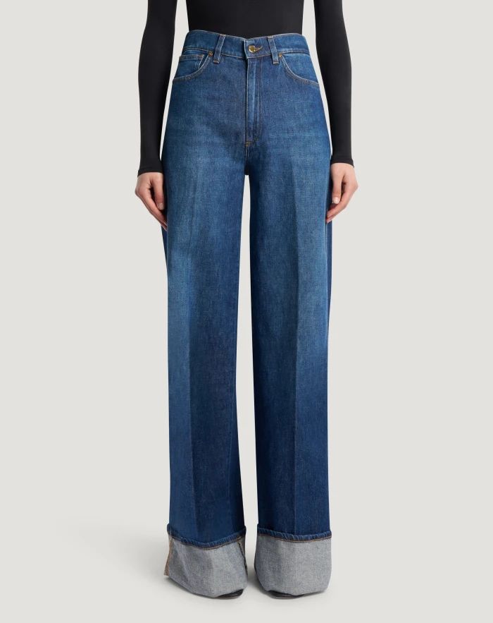 Jeans Cindy in denim responsabile