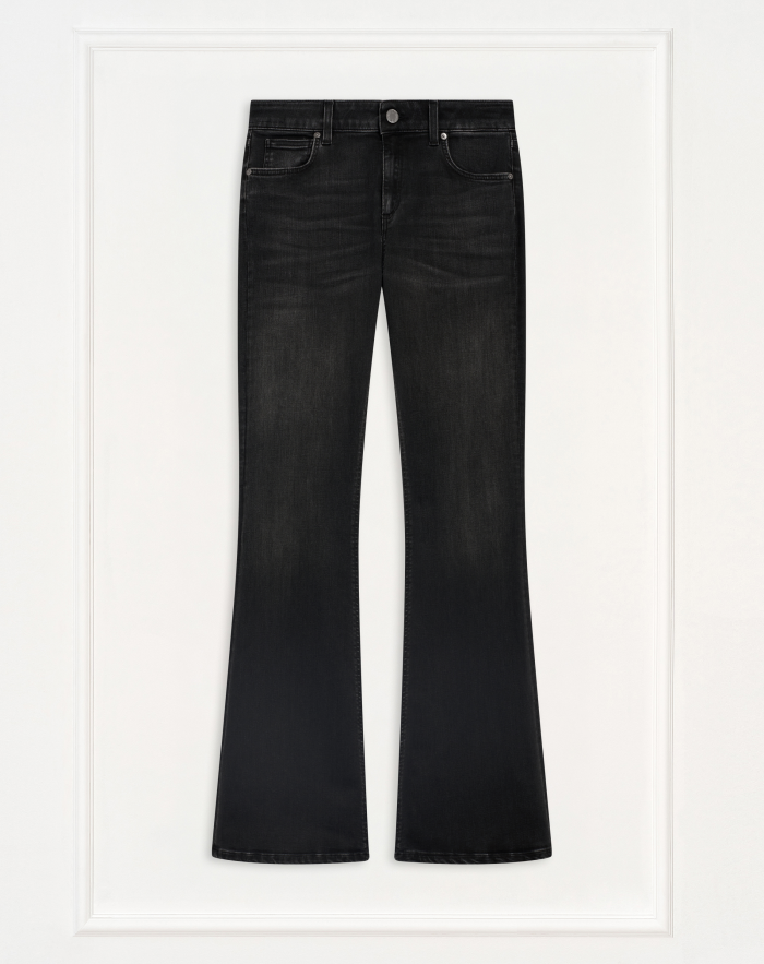 Jeans Eva in black denim