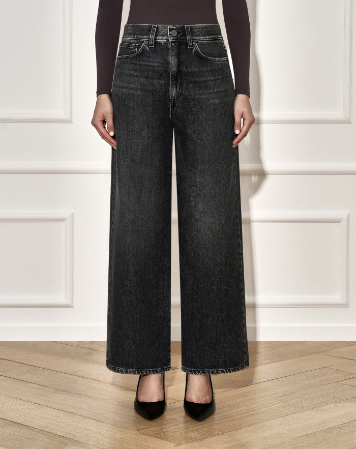 Jeans Kendal in black denim