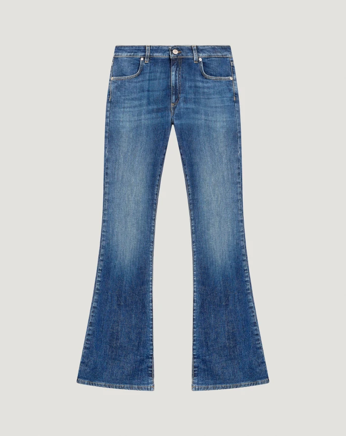 Jeans Kate aus schwarzem Bio-Stretch-Denim