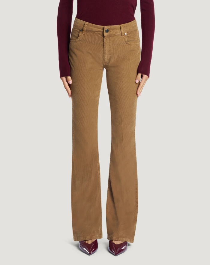 Pantaloni Kate in velluto