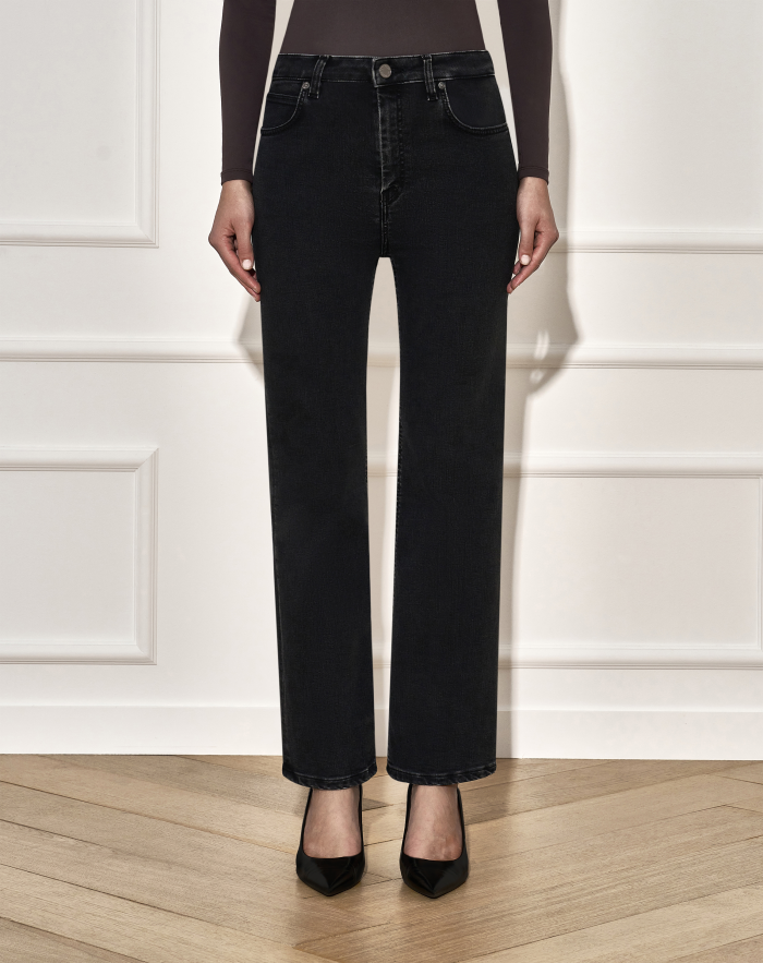 Jeans Kim in black denim