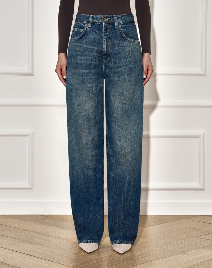 Megan jeans in rigid denim