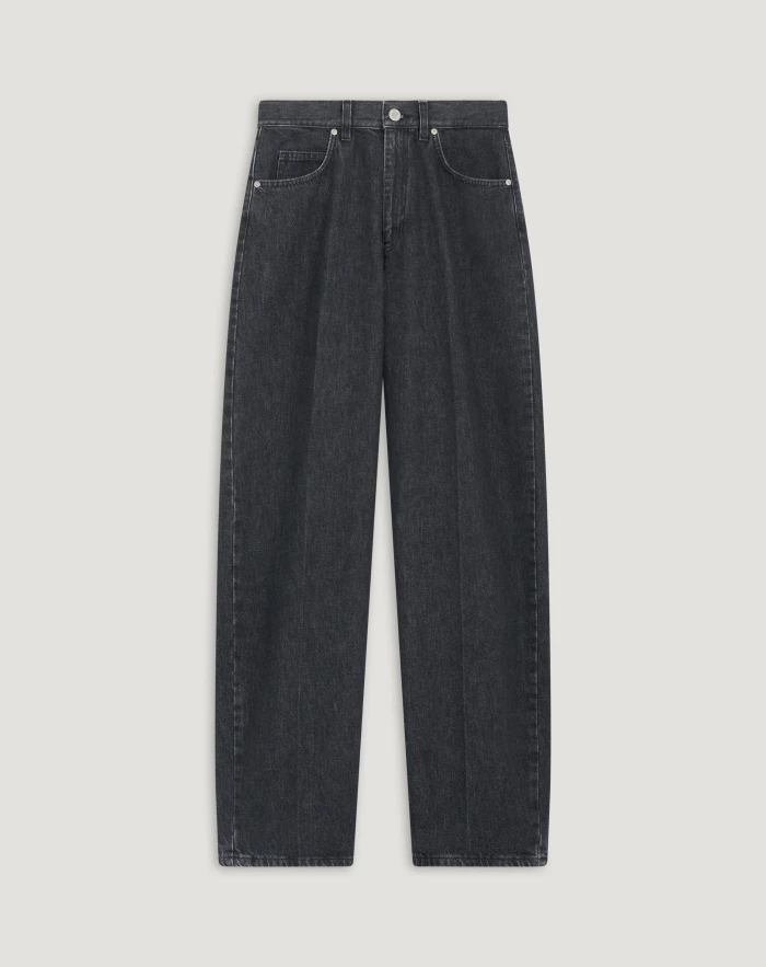 Megan jeans in black denim