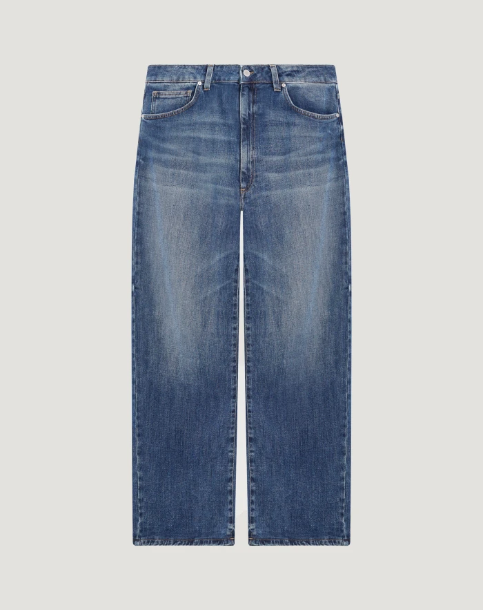 Jeans Miley aus lockerem Denim