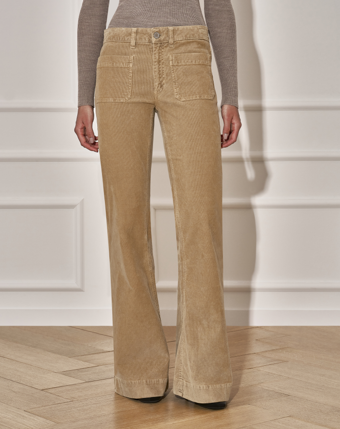 Rosie trousers in velvet