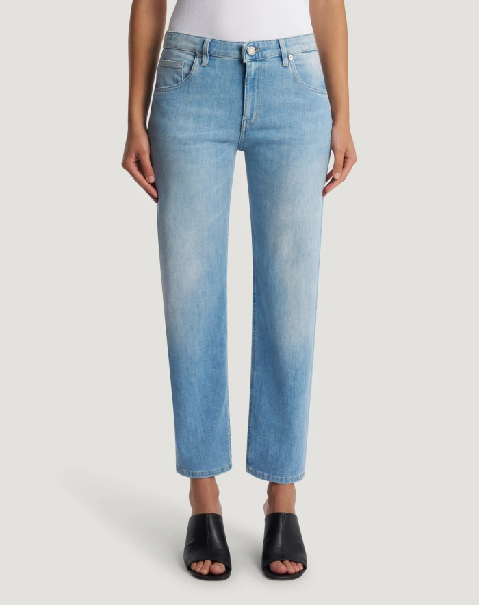 Tina jeans in soft-touch denim