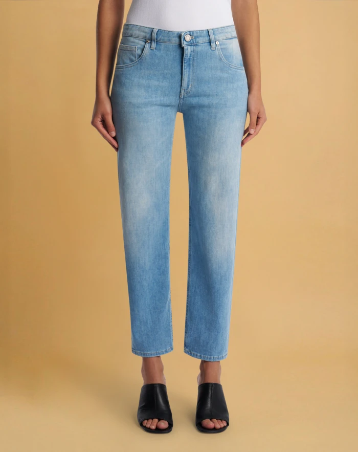 Tina jeans in soft-touch denim
