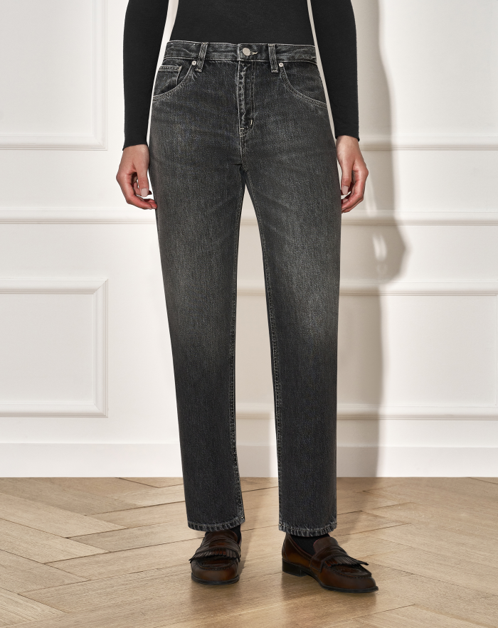Tina black denim jeans