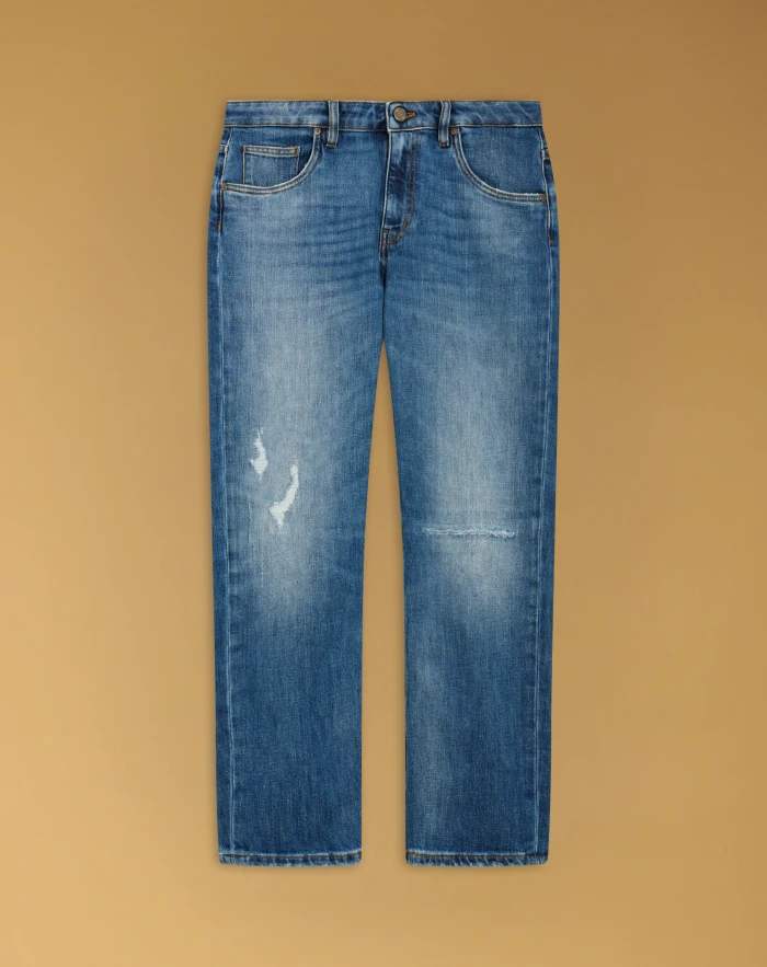 Tina jeans in loose denim