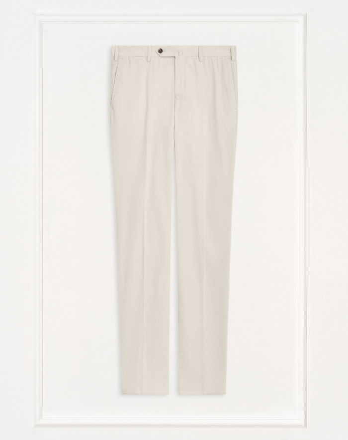 Slim trousers in super soft velvet