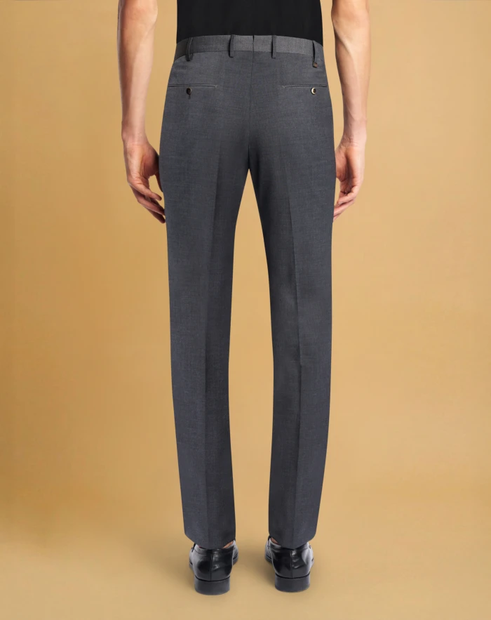 ストレッチテクニカルファブリック Slimパンツ メンズ ダークグレー