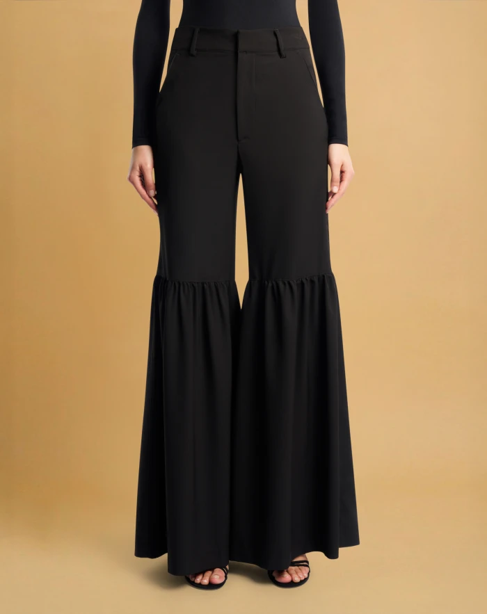 Cecile trousers in stretch cady