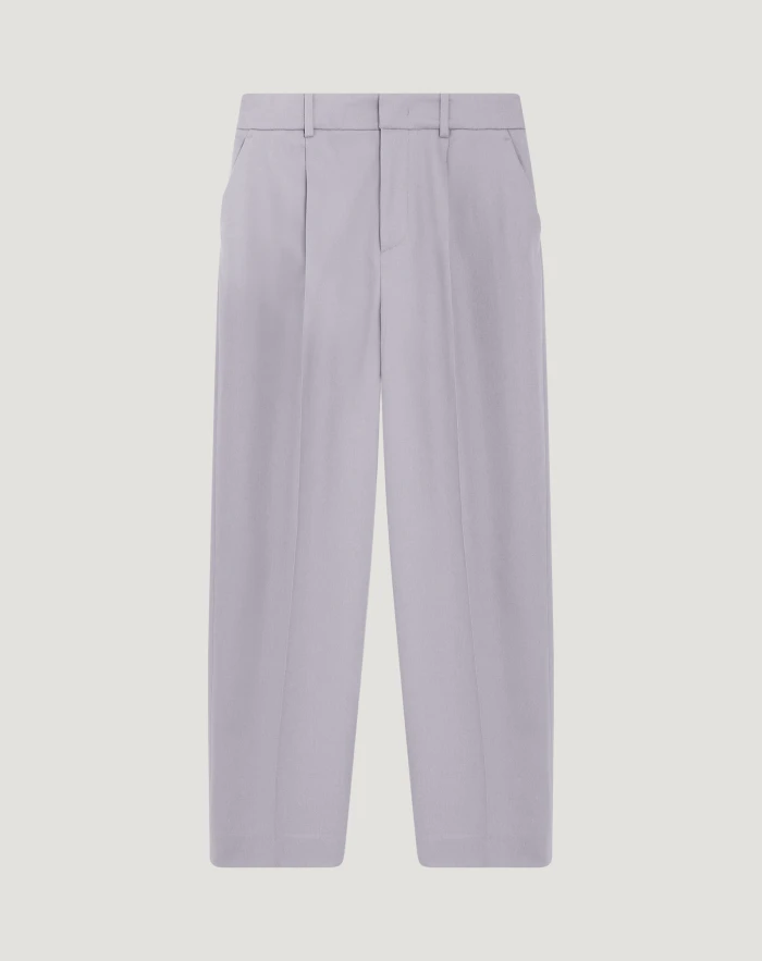 Daisy trousers in malfilé wool