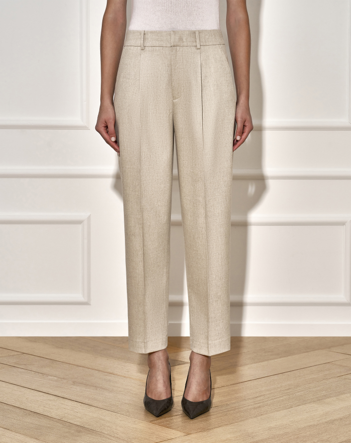 Pantaloni Daisy in flanella