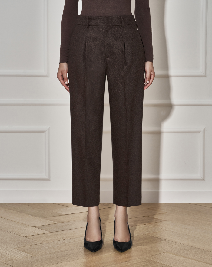 Daisy flannel trousers