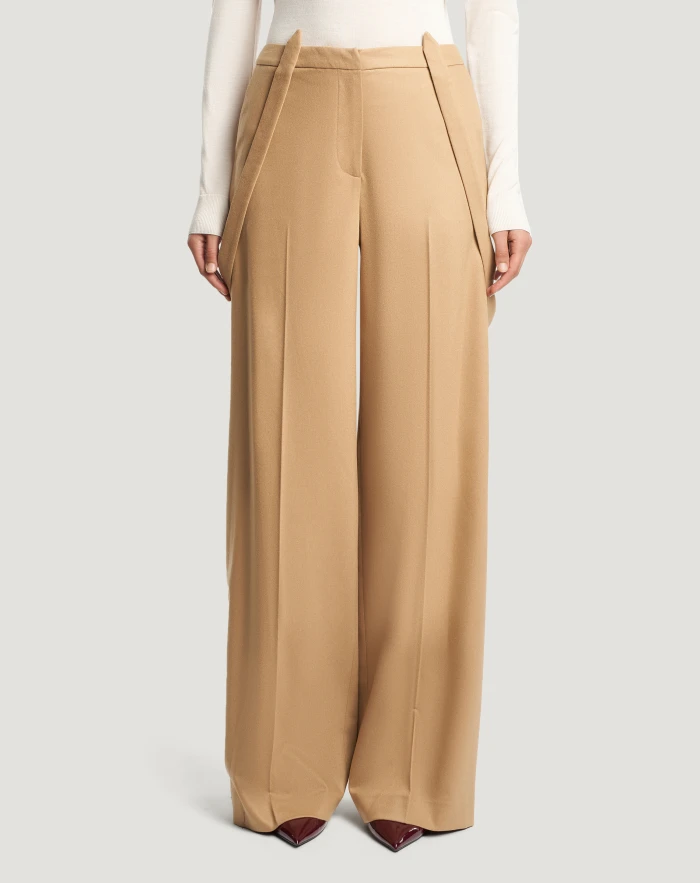 Diana flannel trousers