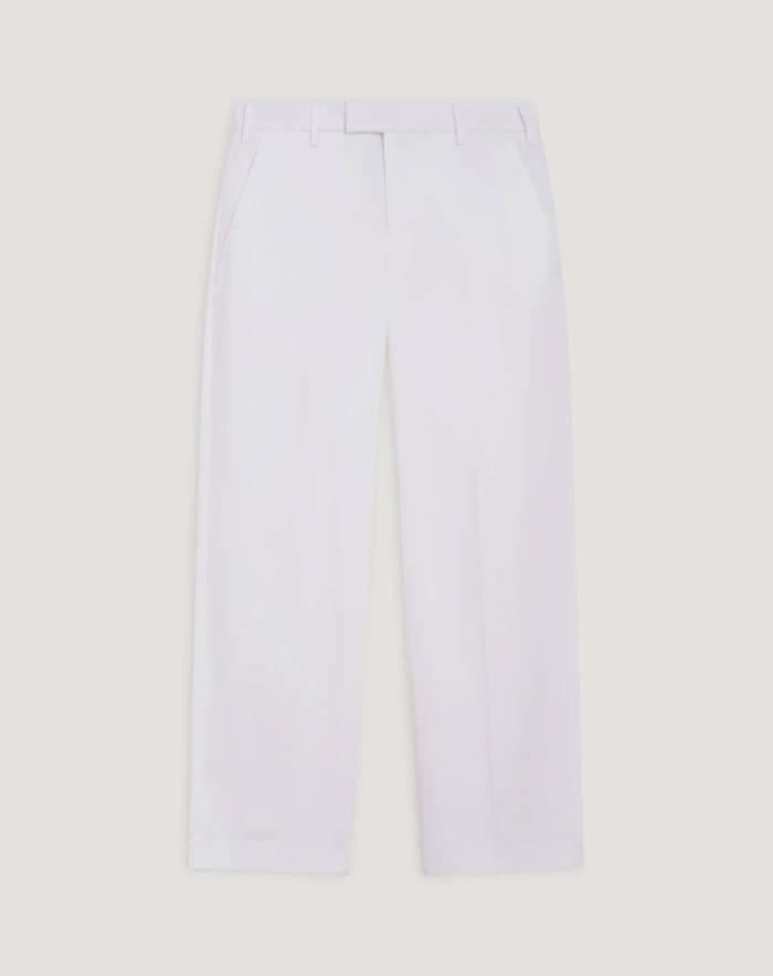 Pantaloni Emma in gabardina stretch