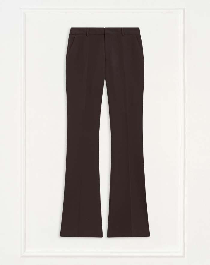 Elsa trousers in stretch tricotine