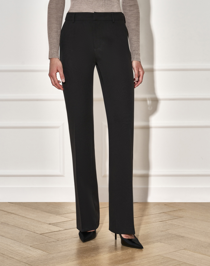 Elsa trousers in stretch tricotine