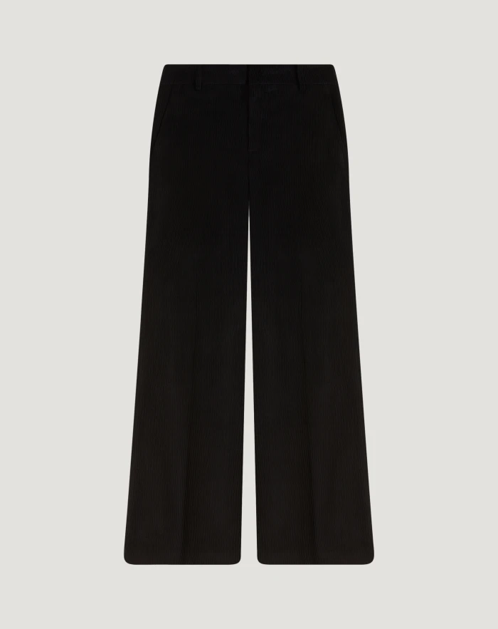 Elsa trousers in stretch velvet