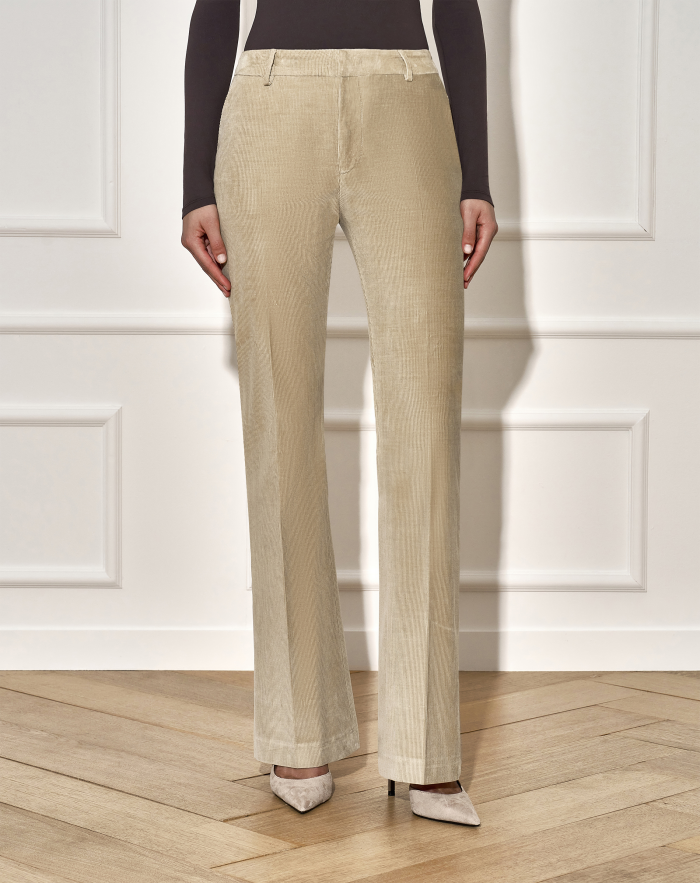 Pantaloni Elsa in velluto super soft
