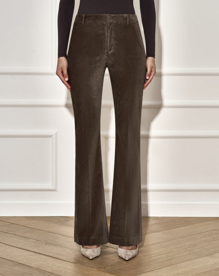 Pantaloni Elsa in velluto super soft