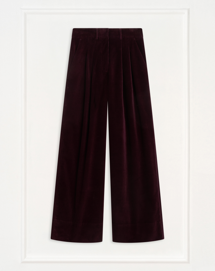 Pantaloni Frankie in velluto super soft