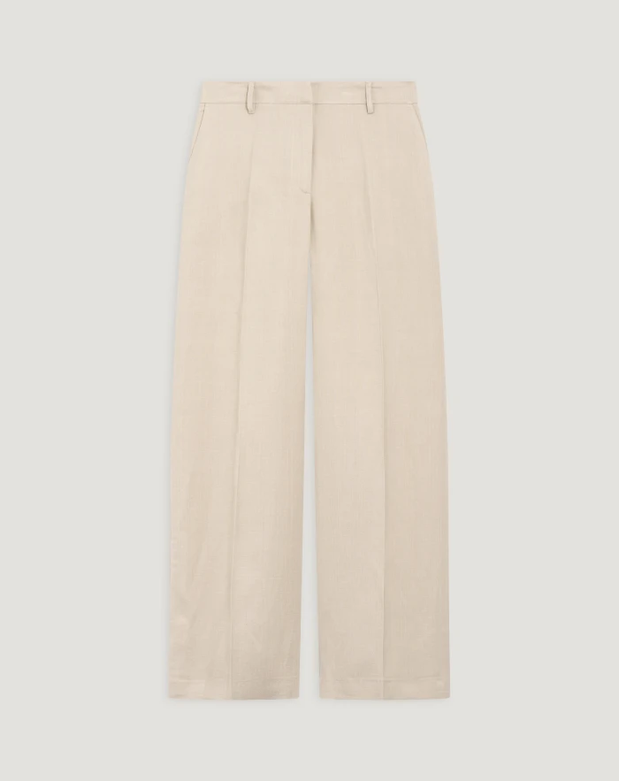 Francoise trousers in linen and viscose