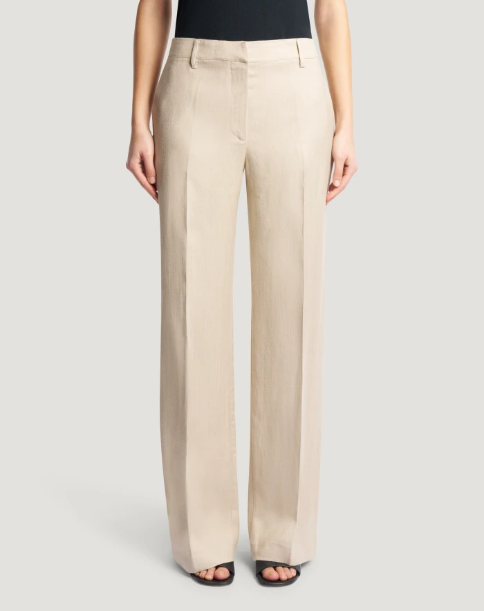 Francoise trousers in linen and viscose
