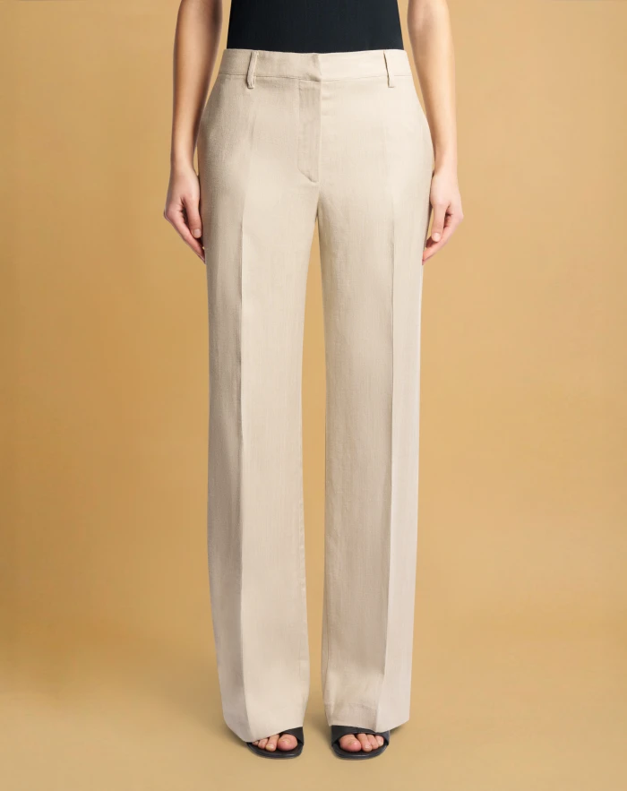 Francoise trousers in linen and viscose
