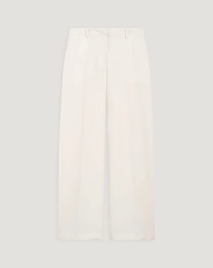 Francoise trousers in wool poplin