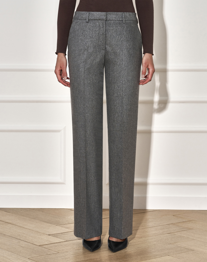 Jodie trousers in flannel
