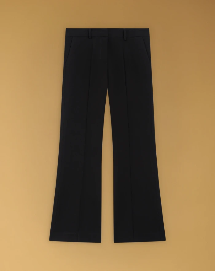 Jodie trousers in stretch satin