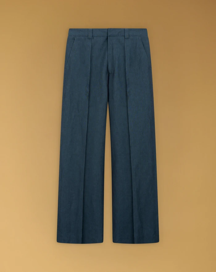 Katharine trousers in linen and cotton