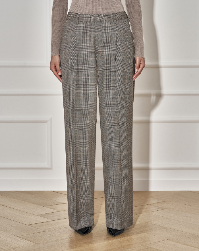 Lola trousers in stretch wool
