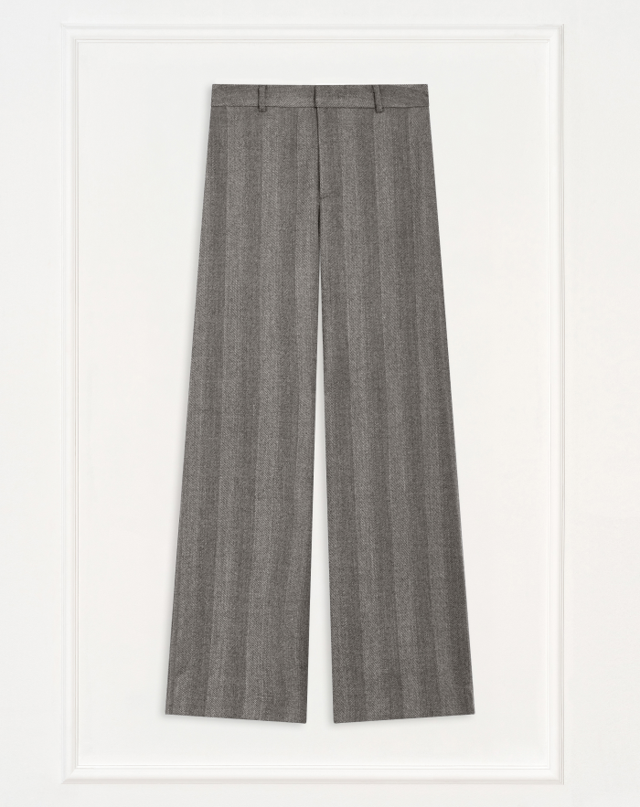 Lorenza trousers in stretch flannel