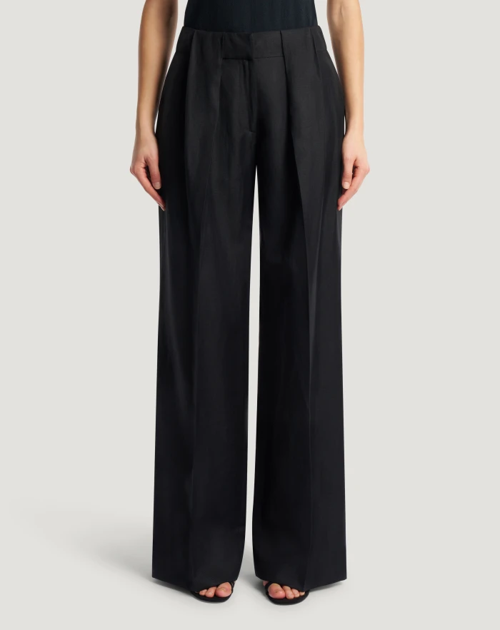 Pantaloni Nicol in twill