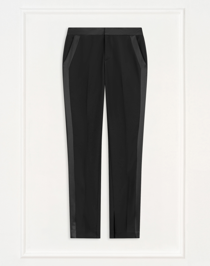 London Smoking trousers in wool