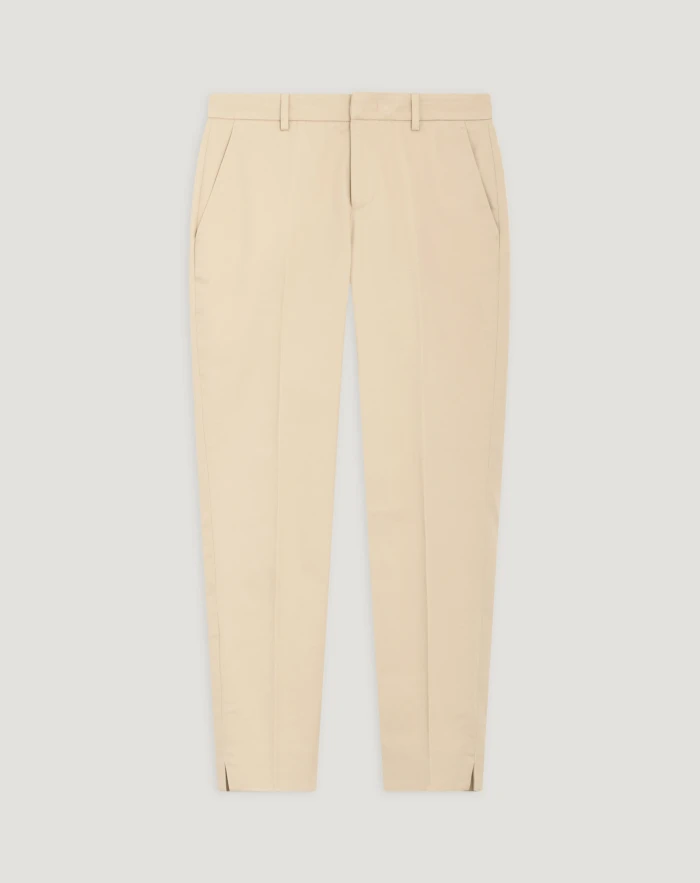 New York trousers in stretch gabardine