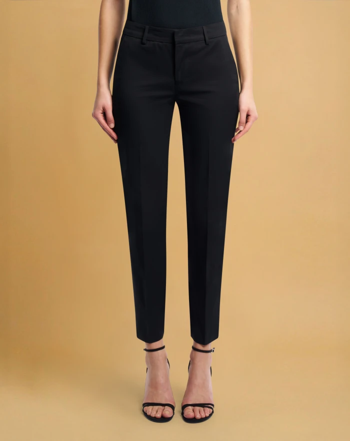 New York trousers in stretch gabardine