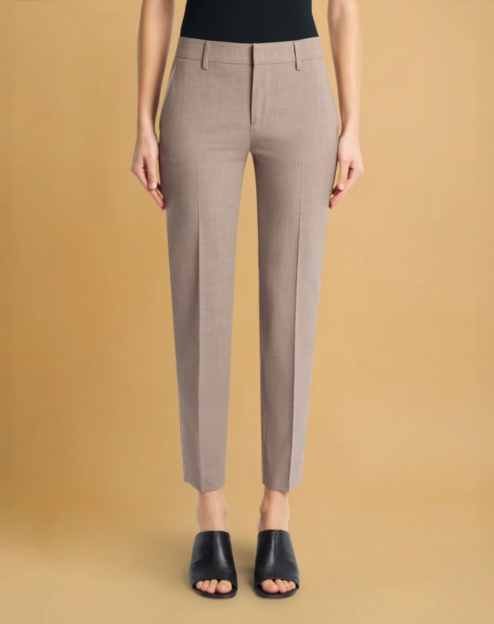 New York tropical wool trousers