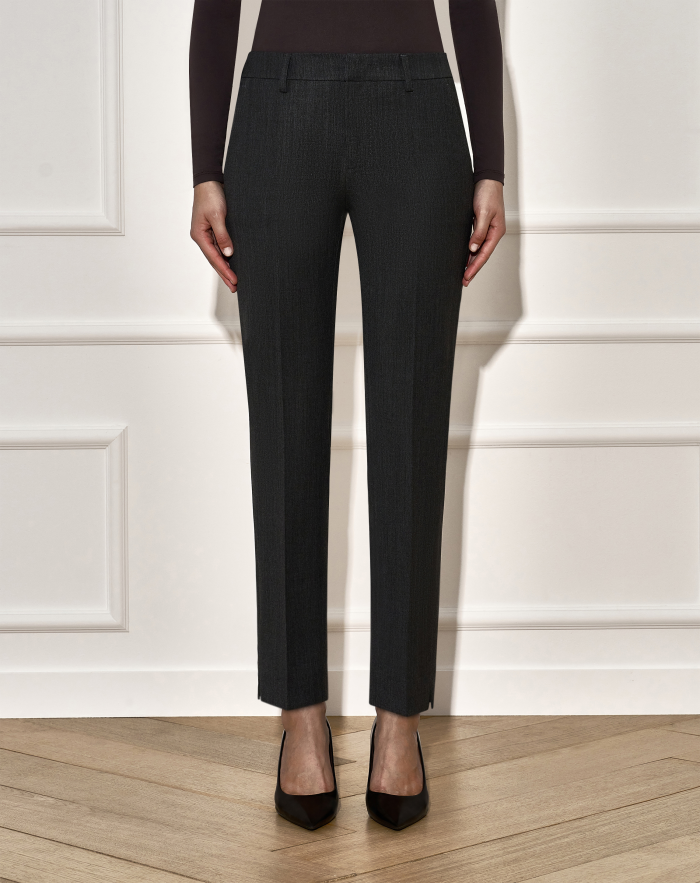 New York trousers in techno wool