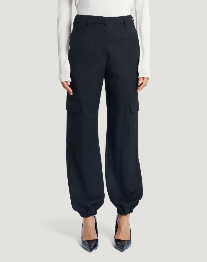 Petra trousers in techno wool