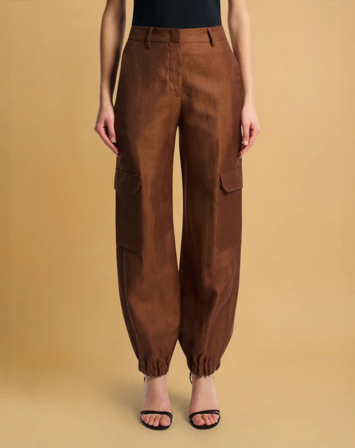 Petra trousers in twill
