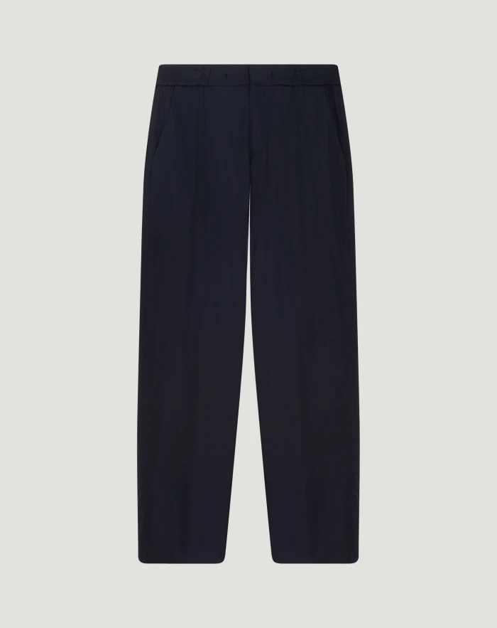 Erika trousers in stretch wool twill