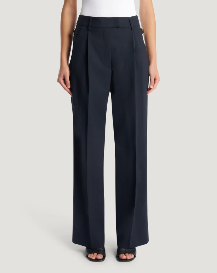 Isabel tropical wool trousers
